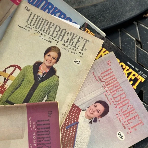 Vintage The Workbasket Magazines Collection - Picture 1 of 7